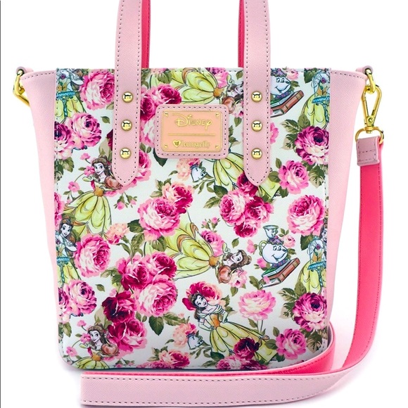🌺RARE & HTF🌺 Loungefly Beauty and the Beast Crossbody! - Picture 1 of 5